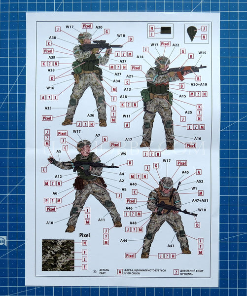 1/35 “Always the first” Air Assault Troops of the Armed Forces of Ukraine. ICM 35754
