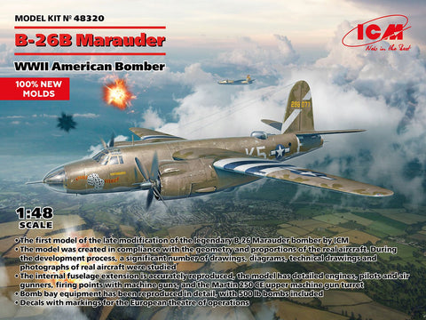 1/48 B-26B Marauder. ICM 48320