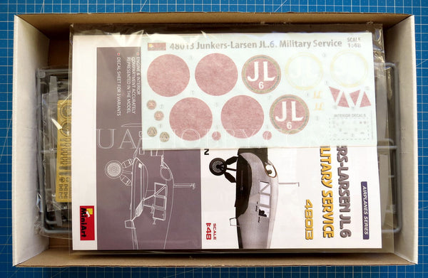 1/48 Junkers-Larsen JL.6 Military Service. MiniArt 48013