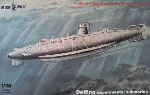 1/144 Delfino Experimental Submarine. MikroMir 144-037