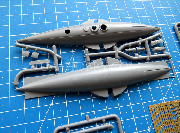 1/144 Nordenfelt-I Steam-powered Submarine. MikroMir 144-039