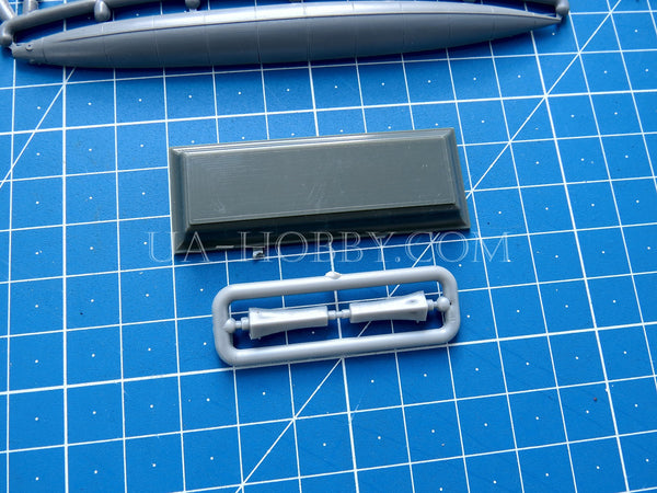 1/144 Gymnote Q1 1889 all-electric submarine. MikroMir 144-043