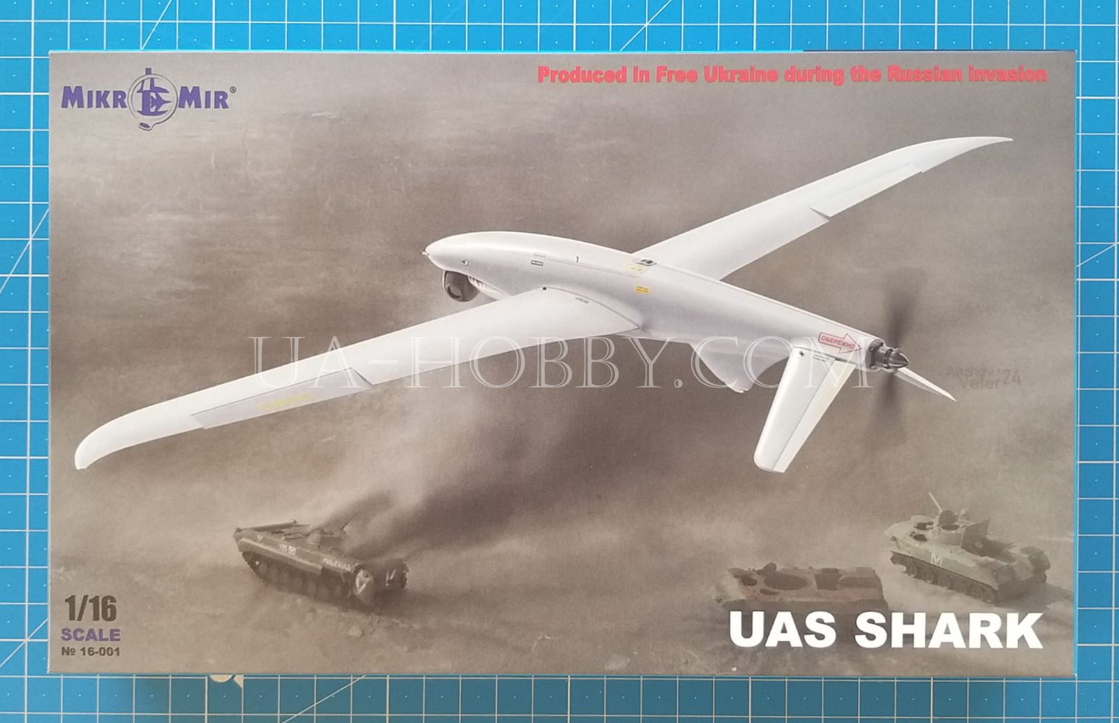 1/16 UAS Shark. MikroMir 16-001