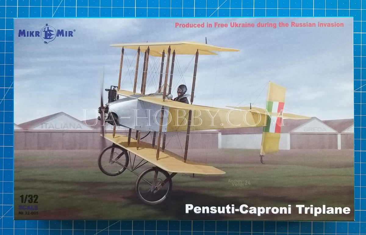 1/32 Pensuti-Caproni triplane. MikroMir 32-005 – UA-hobby