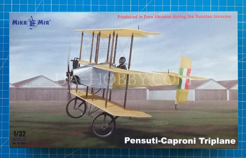 1/32 Pensuti-Caproni triplane. MikroMir 32-005