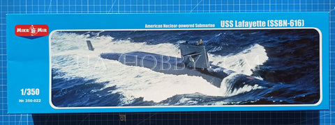 1/350 USS Lafayette SSBN-616. MikroMir 350-022