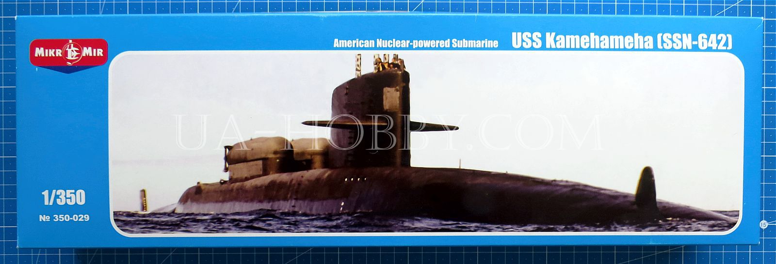 1/350 USS Kamehameha SSN-642. MikroMir 350-029