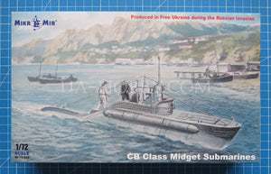 1/72 CB Class Midjet Submarine. MikroMir 72-026