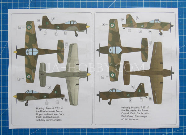 1/72 Hunting Provost T.1. MikroMir 72-028-3