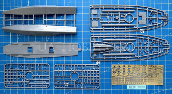 1/72 Royal Navy of Italy Grillo-class torpedo boat. MikroMir 72-028
