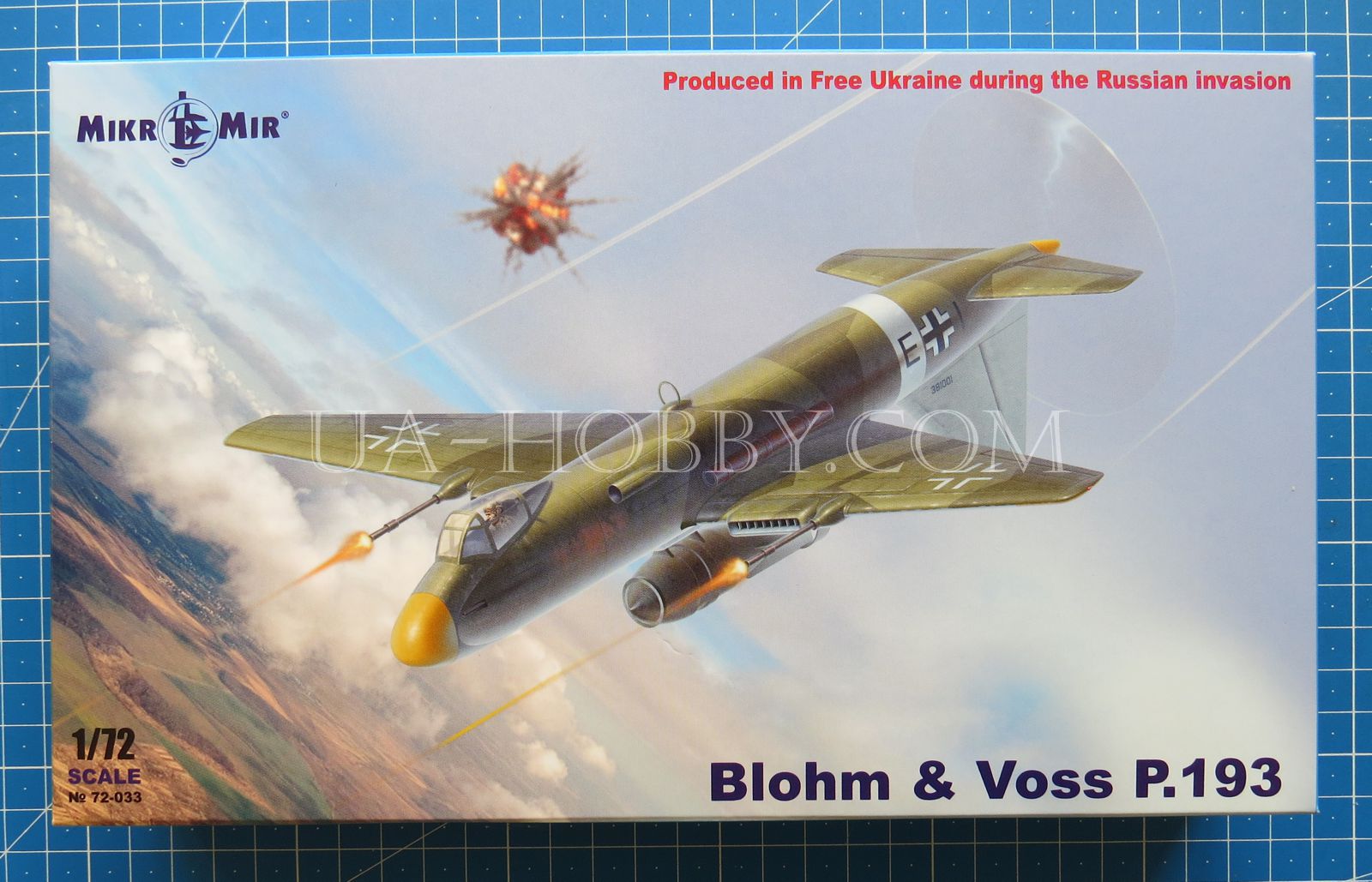 1/72 Blohm & Voss P.193. MikroMir 72-033