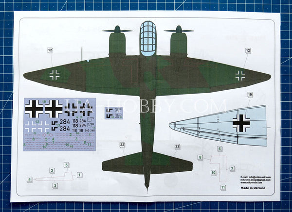 1/72 Junkers Ju-388 L1. MikroMir 72-034