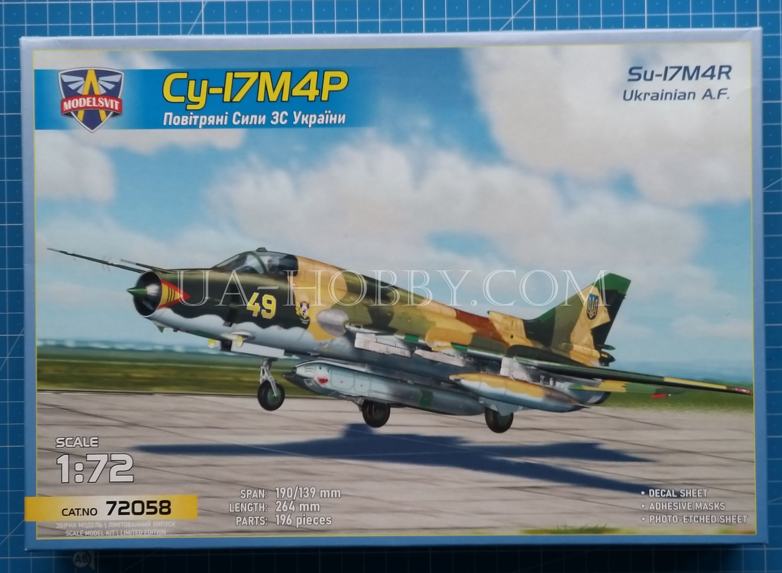 1/72 Su-17M4R Ukrainian Air Force. ModelSvit 72058