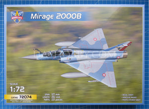 1/72 Mirage 2000B. ModelSvit 72074