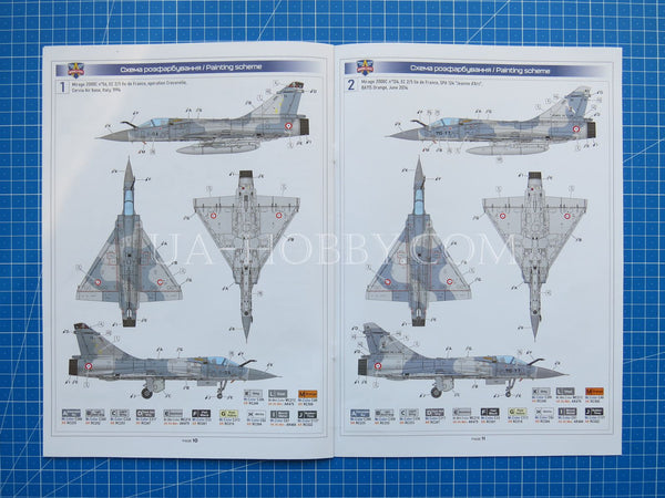 1/72 Mirage 2000C. ModelSvit 72078