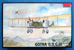 1/72 Gotha G.II / G.III. Roden 002
