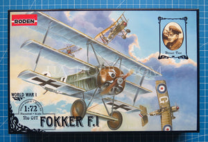 1/72 Fokker F.I. Roden 017