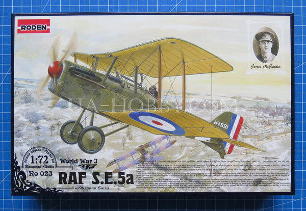 1/72 RAF S.E.5a w / Hispano Suiza2. Roden 023