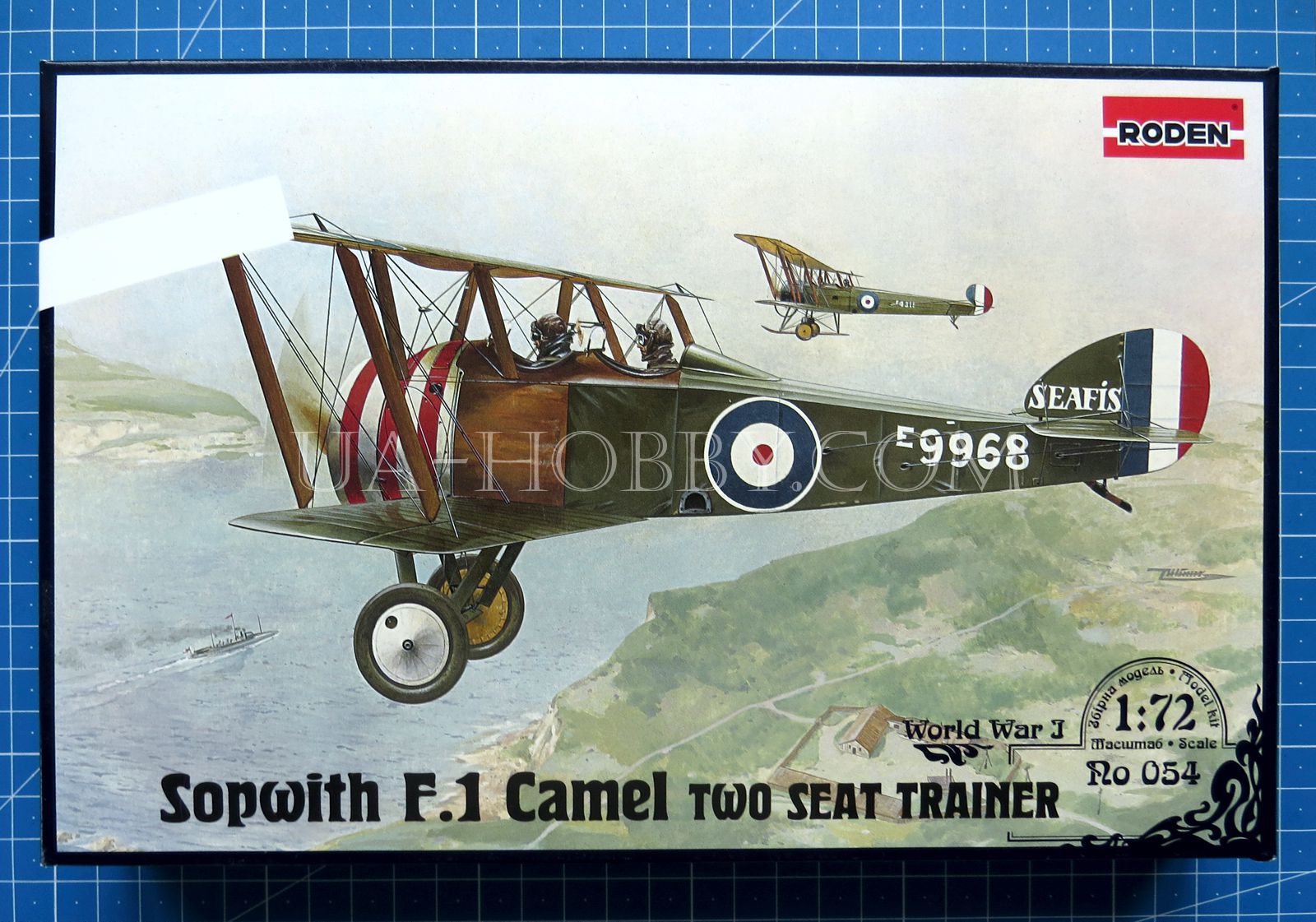 1/72 Sopwith F.1 Camel Two Seat Trainer. Roden 054