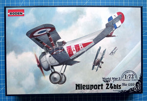 1/72 Nieuport 24bis. Roden 059
