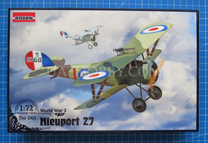 1/72 Nieuport 27. Roden 061