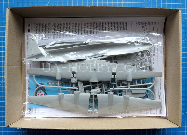 1/144 Douglas DC-7C KLM Royal Dutch Airlines. Roden 302