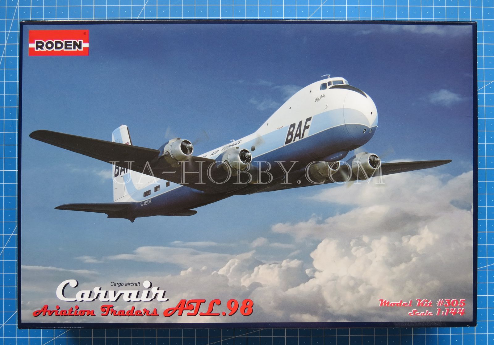 1/144 Aviation Traders ATL.98 Carvair. Roden 305