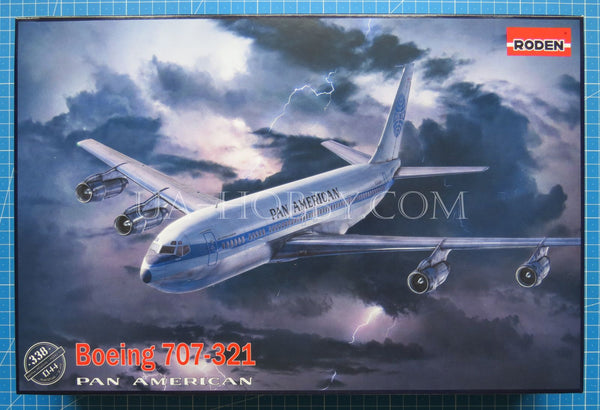1/144 Boeing 707–321. Roden 338