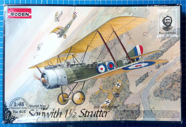 1/48 Sopwith 1½ Strutter two seat fighter. Roden 402