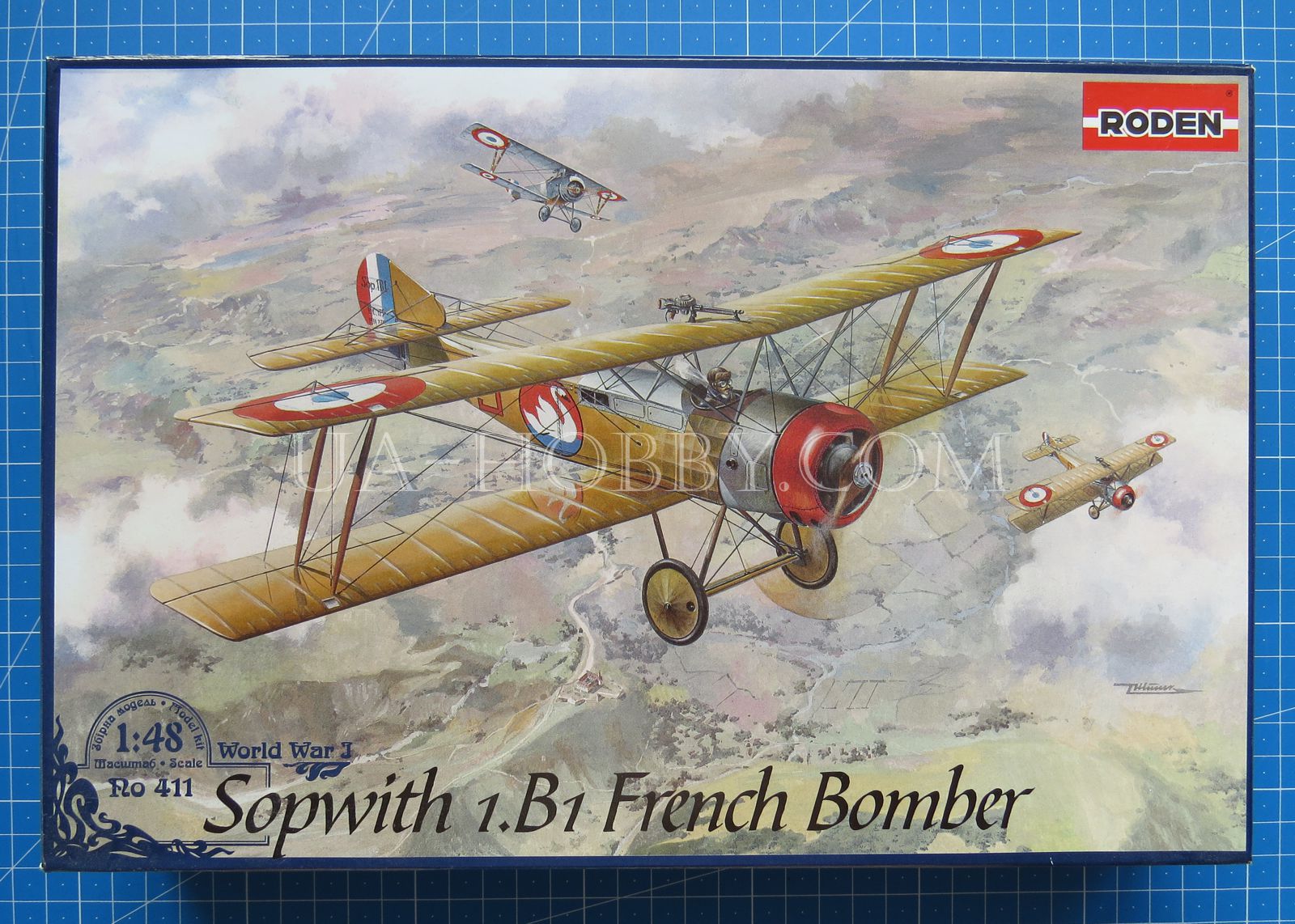 1/48 Sopwith 1.B1 French Bomber. Roden 411