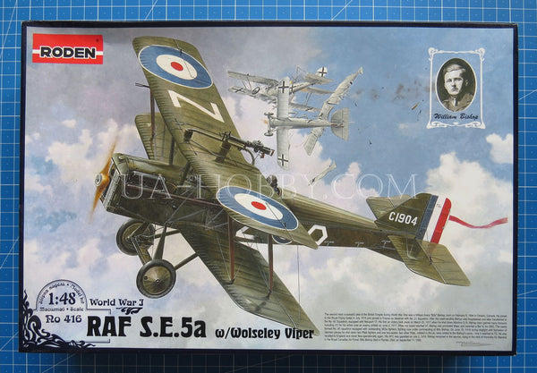 1/48 RAF S.E.5a w / Wolseley Viper. Roden 416
