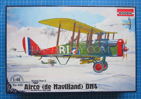 1/48 Airco (de Havilland) DH4. Roden 422