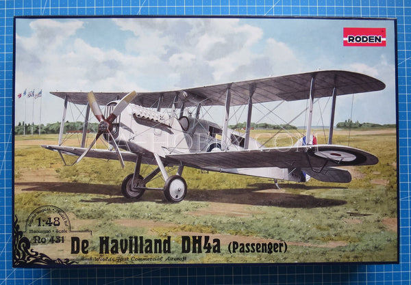 1/48 De Havilland DH4a (Passenger). Roden 431