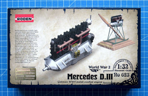 1/32 Mercedes D.III 160 H.P.. Roden 623