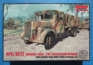 1/72 Opel Blitz (Daimler built, L701 with Einheitsfahrerhaus). Roden 719