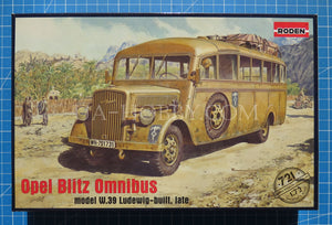 1/72 Opel Blitz Omnibus. Roden 721