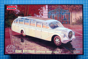1/72 Opel Blitzbus Ludewig Aero (1937). Roden 724