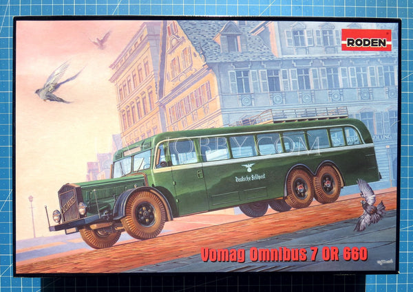 1/72 Vomag Omnibus 7 OR 660. Roden 729