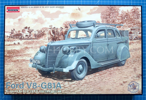 1/35 Ford V8-G81A Funkwagen. Roden 818