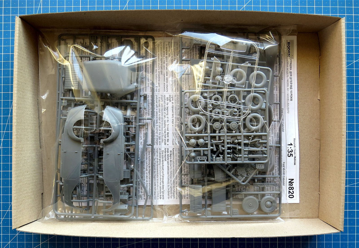 1/35 Ford V8-G81 Cabriolet. Roden 820 – UA-hobby