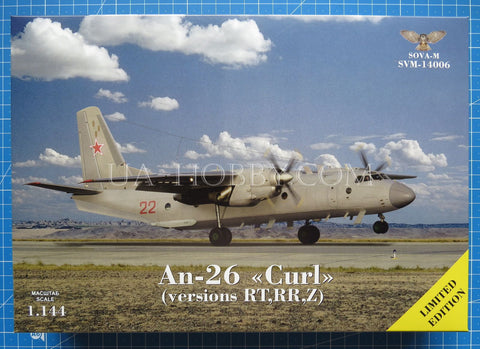 1/144 Antonov An-26 (versions RT, RR, Z). SOVA-M SVM-14006