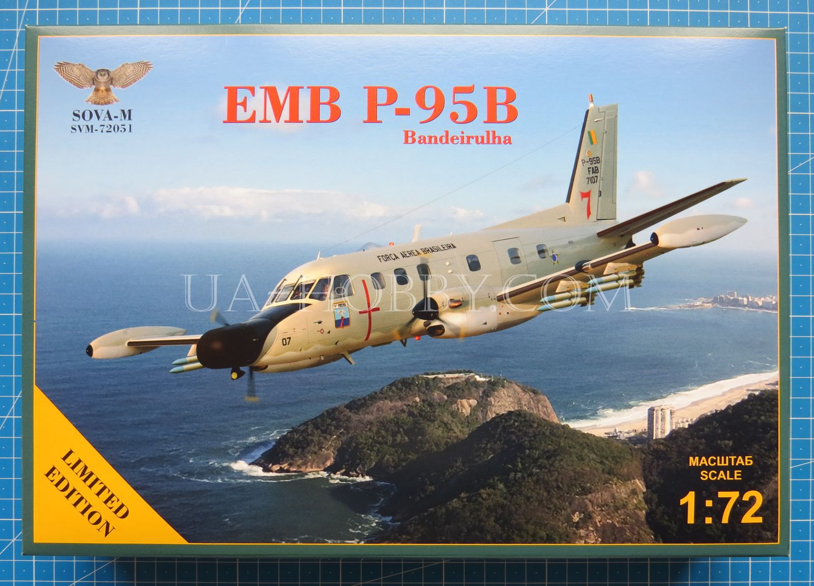 1/72 EMB P-95B Bandeirulha. SOVA-M SVM-72051