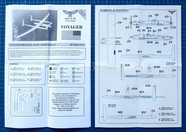 1/72 Voyager.  SOVA-M SVM-72058
