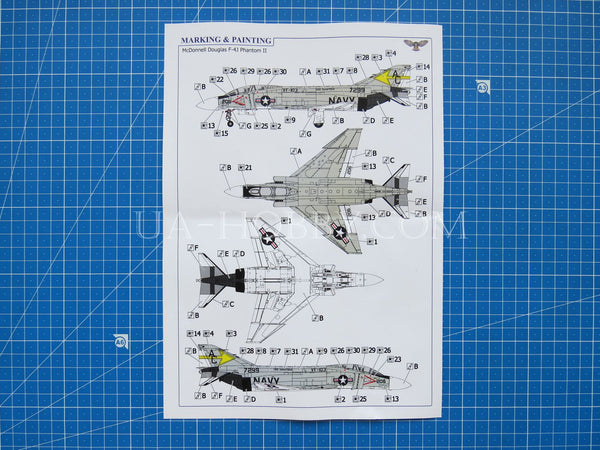 1/144 F-4J Phantom II. SOVA-M SVM-14001