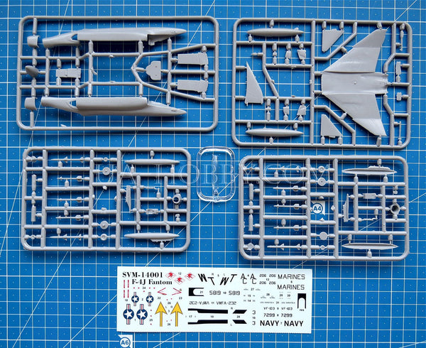 1/144 F-4J Phantom II. SOVA-M SVM-14001