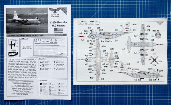 1/144 C-130K W2 Snoopy. SOVA-M SVM-14004