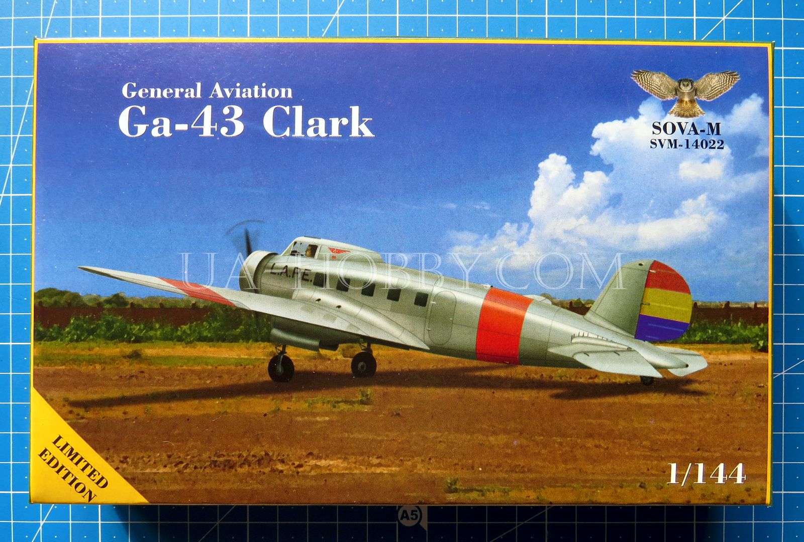 1/144 General Aviation Ga-43 Clark. SOVA-M SVM-14022