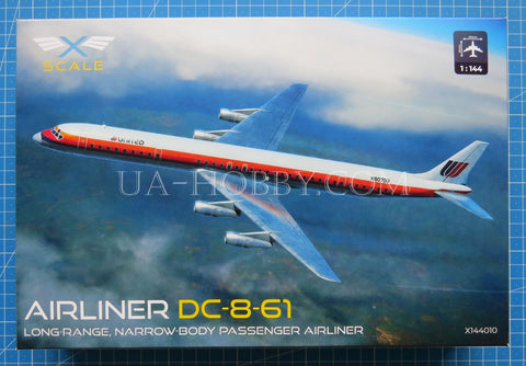 1/144 Douglas DC-8-61 United. X-Scale 144010