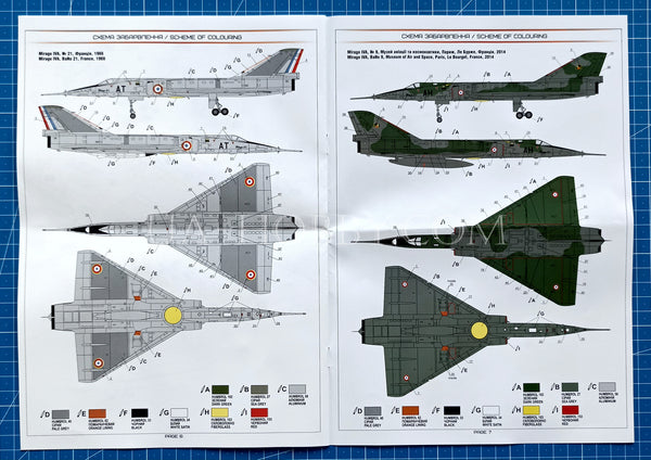 1/72 Mirage IV A Strategic bomber. A&A Models 7204
