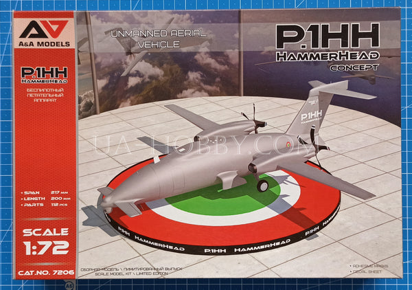 1/72 P.1HH HammerHead Concept. A&A Models 7206